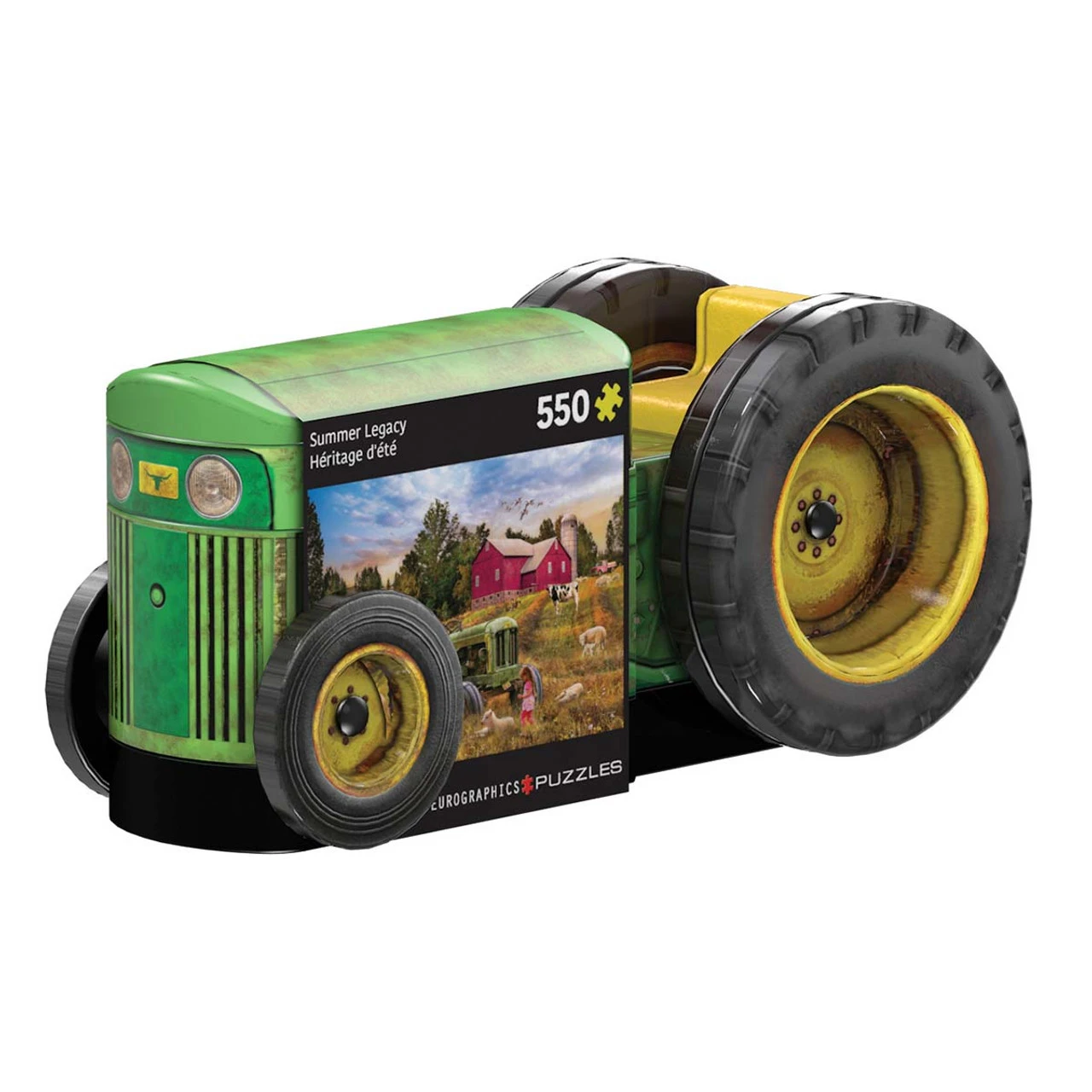 Eurographics Tractor Tin Jigsaw Puzzle 2 Eurographics Tractor Tin Jigsaw Puzzle - Image 2