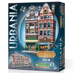 Wrebbit 3D Urbania Café 3D Puzzle 5 Wrebbit 3D Urbania Café 3D Puzzle -Toy Store 476503 3 99878.1693453689