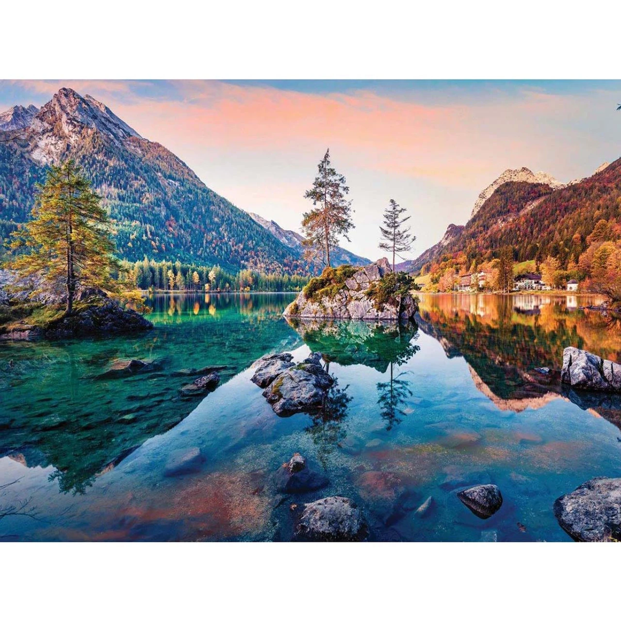 Karmin International Hintersee Lake Jigsaw Puzzle 1 Karmin International Hintersee Lake Jigsaw Puzzle