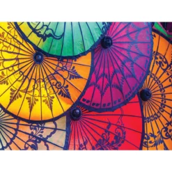 Karmin International Colorful World Umbrellas Jigsaw Puzzle