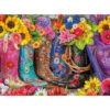 Buffalo Games Cowgirl Colors Jigsaw Puzzle