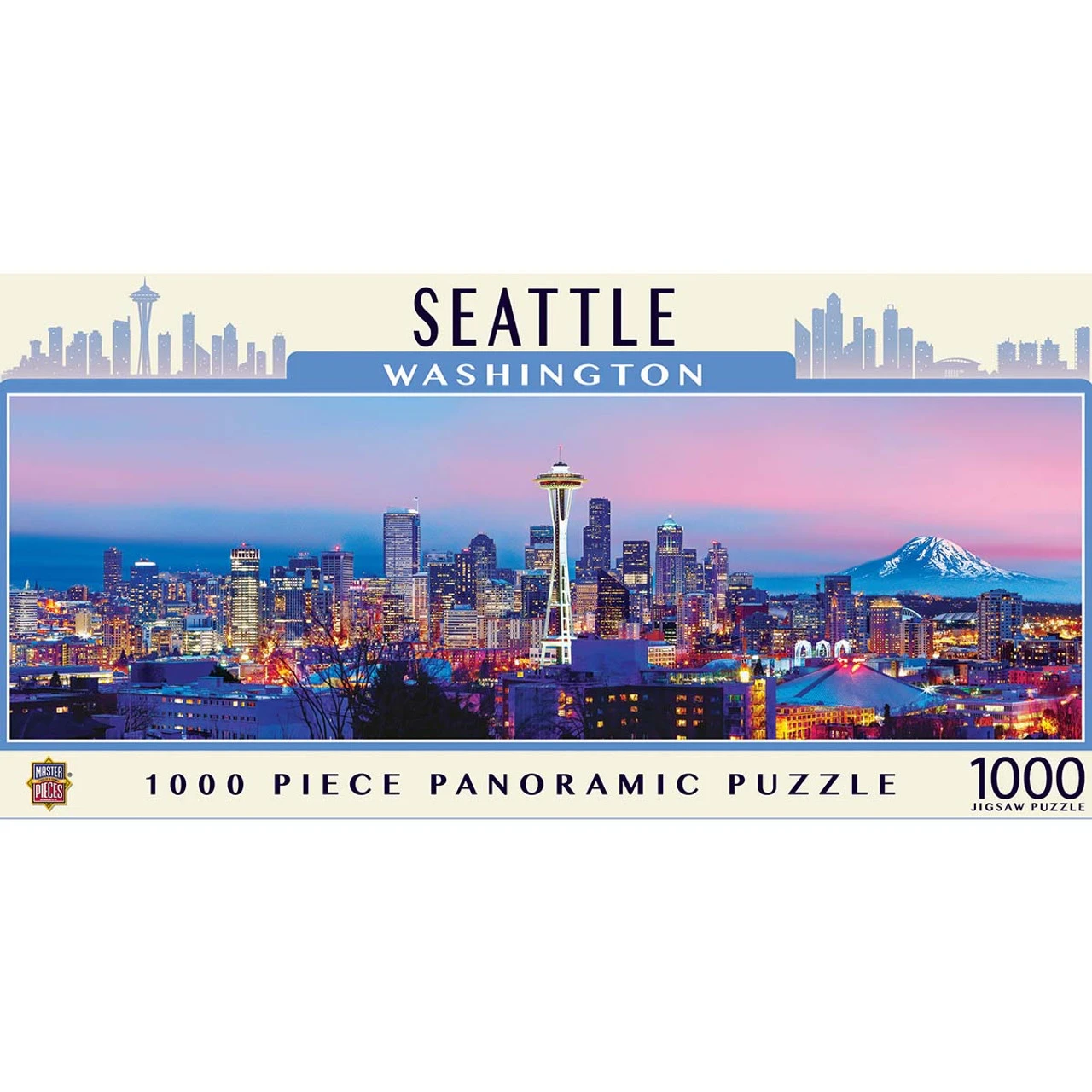 Masterpieces Puzzle Co Seattle Jigsaw Puzzle 2 Masterpieces Puzzle Co Seattle Jigsaw Puzzle - Image 2