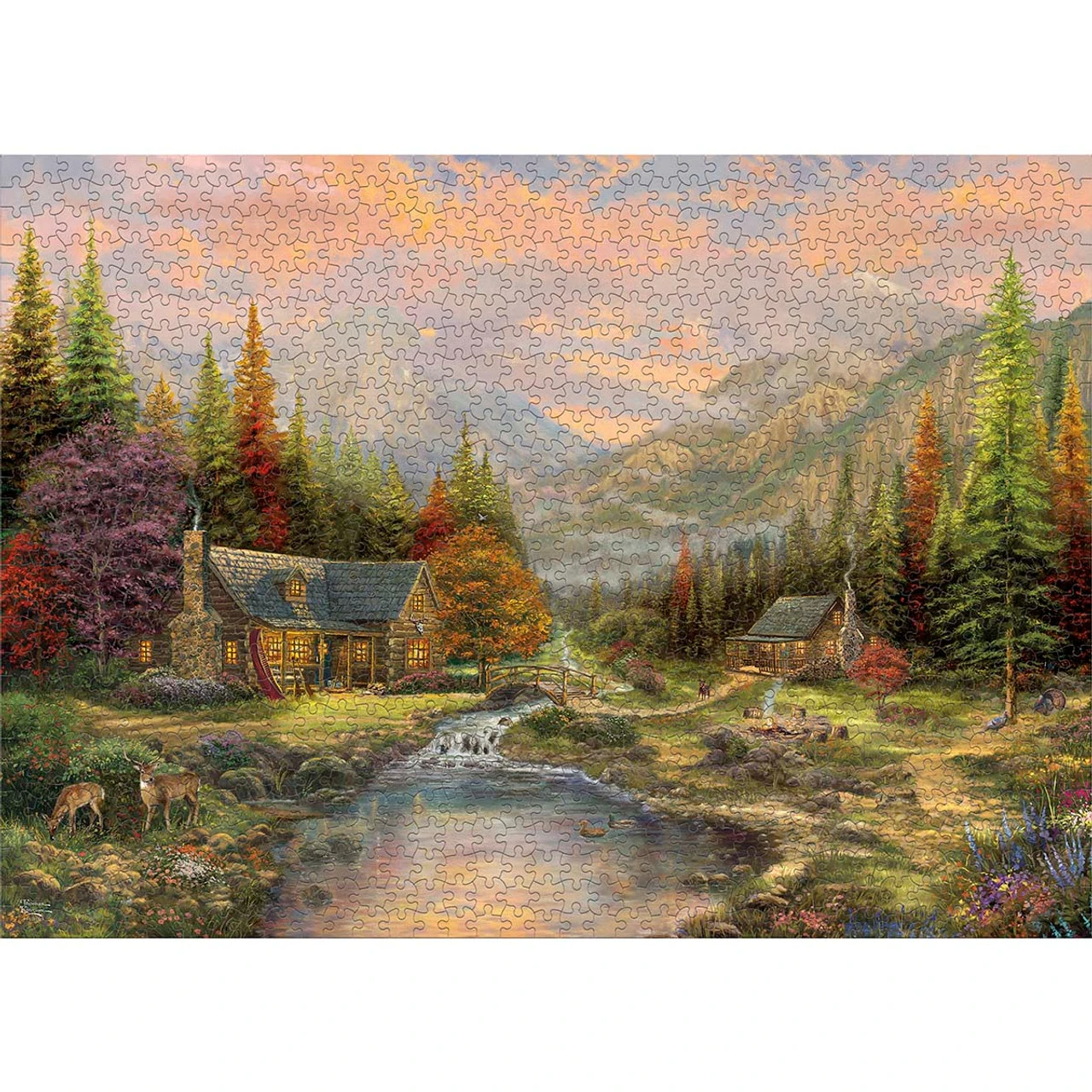 Ceaco Sierra Paradise Jigsaw Puzzle 1 Ceaco Sierra Paradise Jigsaw Puzzle
