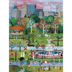 Ceaco Springtime In Central Park Jigsaw Puzzle
