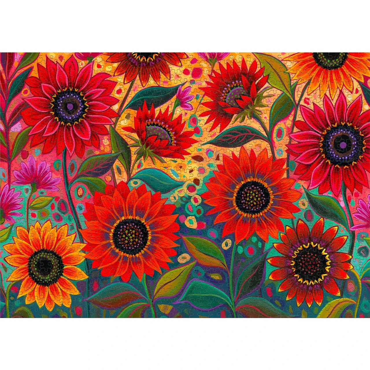 Ceaco For The Love Of Sunflowers Jigsaw Puzzle 1 Ceaco For The Love Of Sunflowers Jigsaw Puzzle