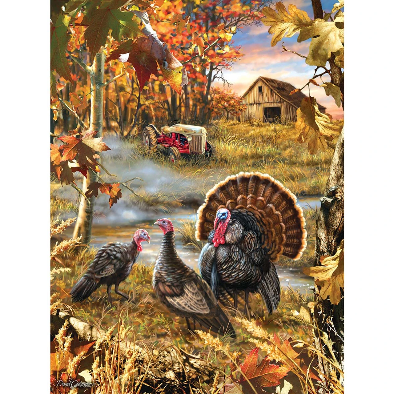 SunsOut Turkey Ranch Jigsaw Puzzle 1 SunsOut Turkey Ranch Jigsaw Puzzle