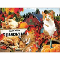SunsOut Farm Fresh Pumpkins Jigsaw Puzzle