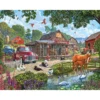 White Mountain Rustic General Store Jigsaw Puzzle
