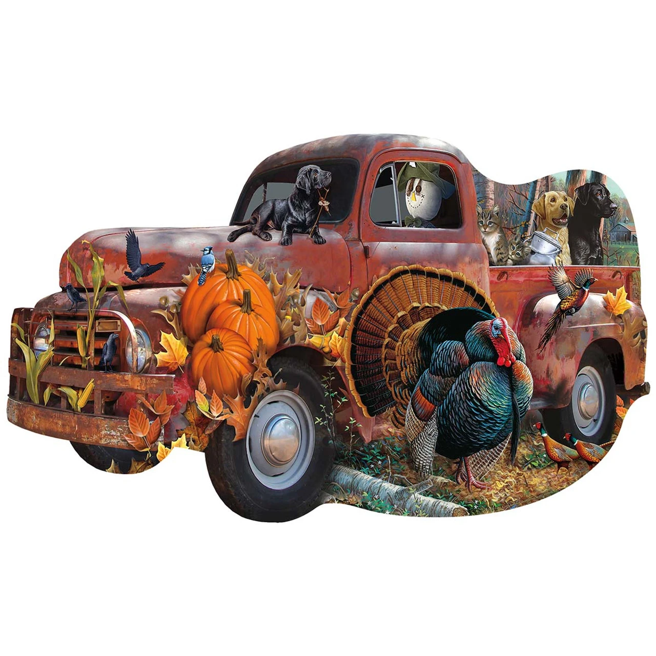 SunsOut Our Harvest Truck Jigsaw Puzzle 1 SunsOut Our Harvest Truck Jigsaw Puzzle