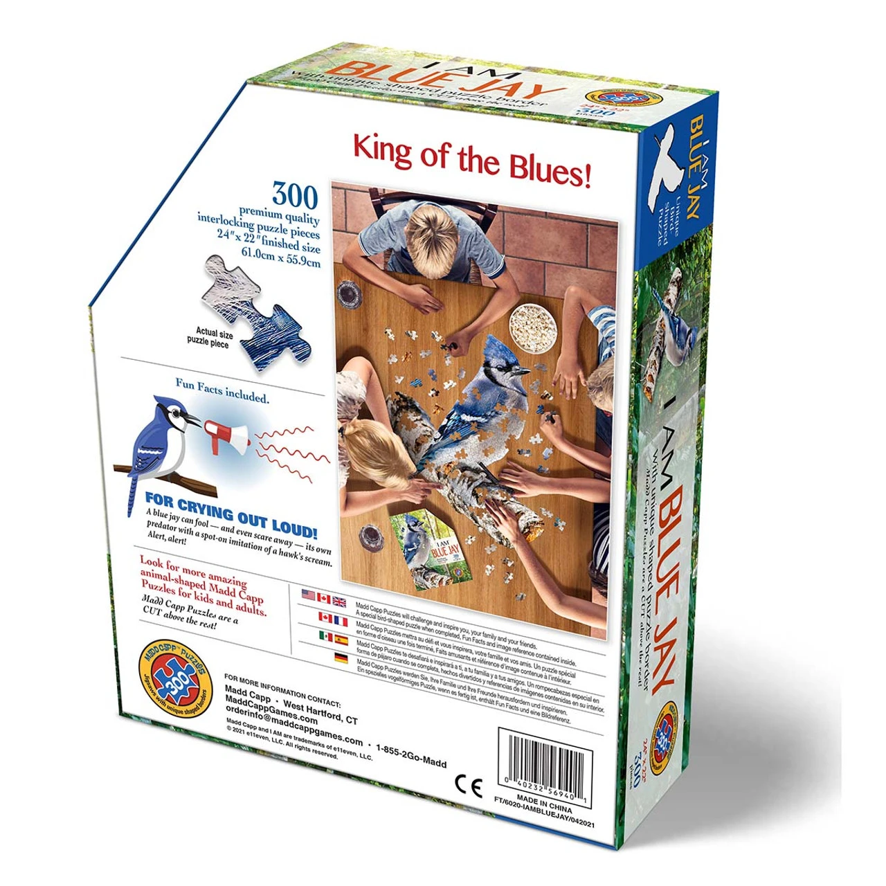 Madd Capp I Am Blue Jay Jigsaw Puzzle 3 Madd Capp I Am Blue Jay Jigsaw Puzzle - Image 3