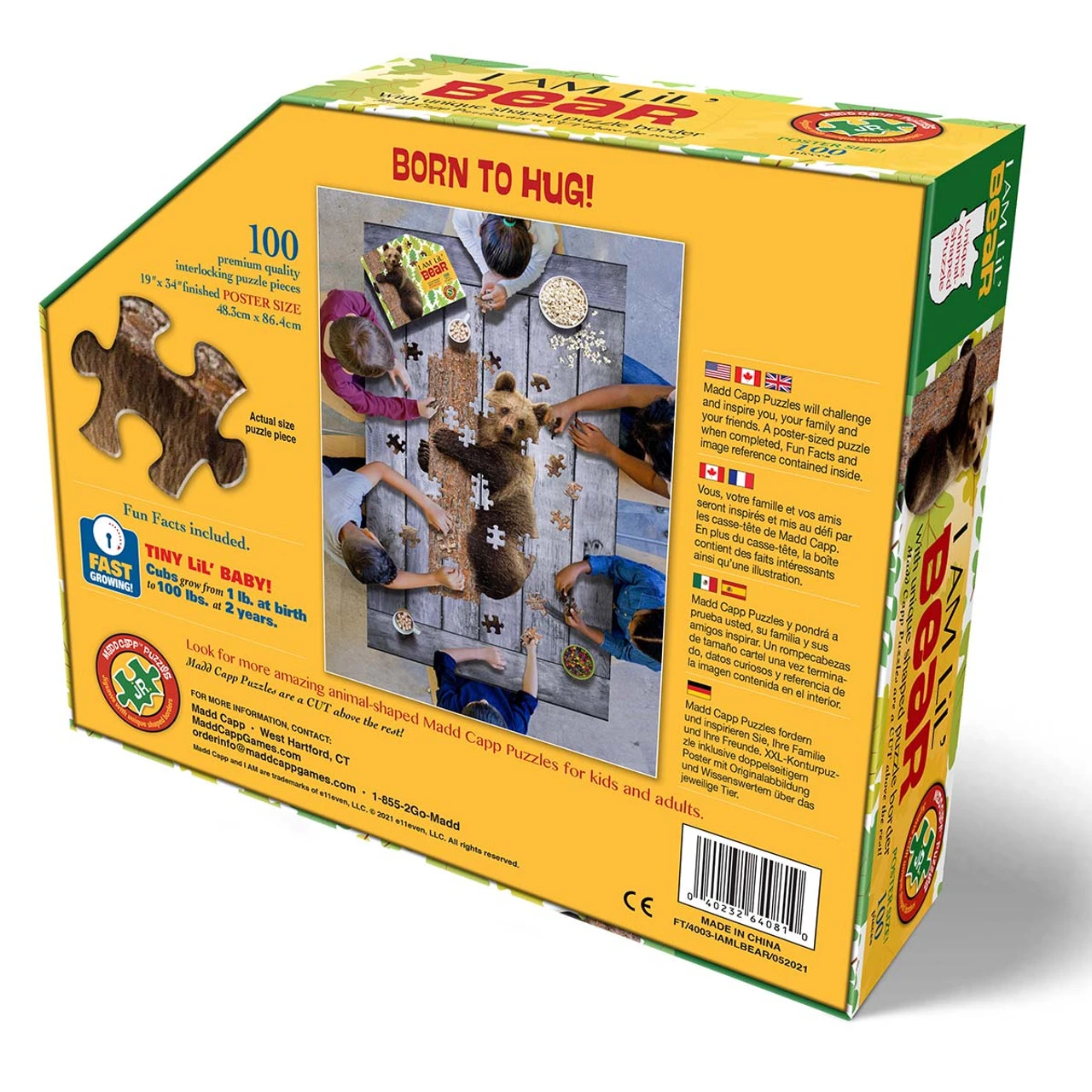 Madd Capp I Am Lil' Bear Jigsaw Puzzle 3 Madd Capp I Am Lil' Bear Jigsaw Puzzle - Image 3