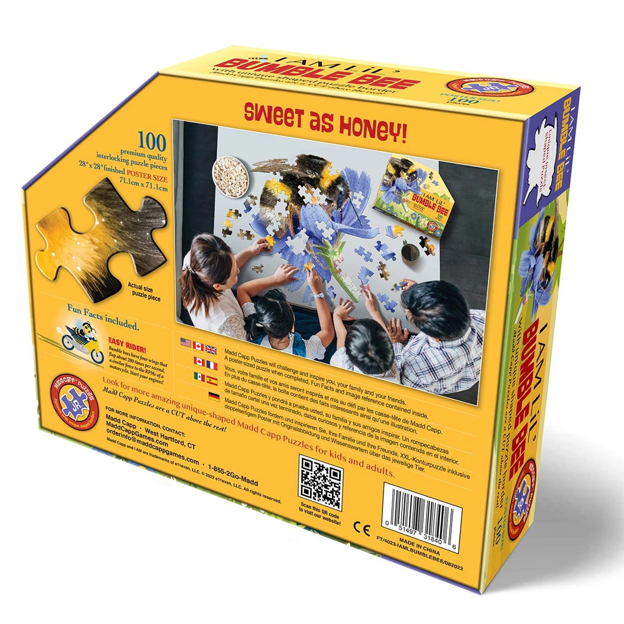 Madd Capp I Am Lil' Bumble Bee Jigsaw Puzzle 3 Madd Capp I Am Lil' Bumble Bee Jigsaw Puzzle - Image 3