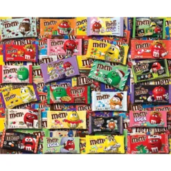 White Mountain M&M's Jigsaw Puzzle