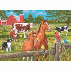 Willow Creek Press Farm Friends Jigsaw Puzzle