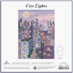 Galison City Lights Jigsaw Puzzle -Toy Store 476695 3 27910.1693454297