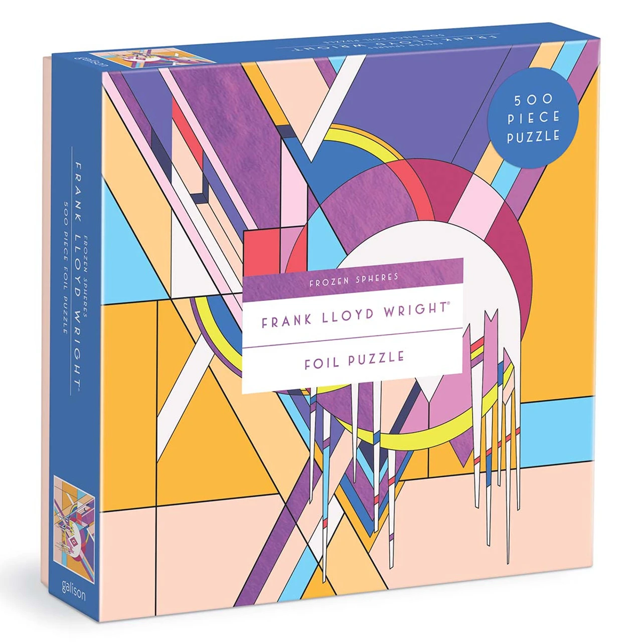 Galison Frank Lloyd Wright Frozen Spheres Jigsaw Puzzle 2 Galison Frank Lloyd Wright Frozen Spheres Jigsaw Puzzle - Image 2