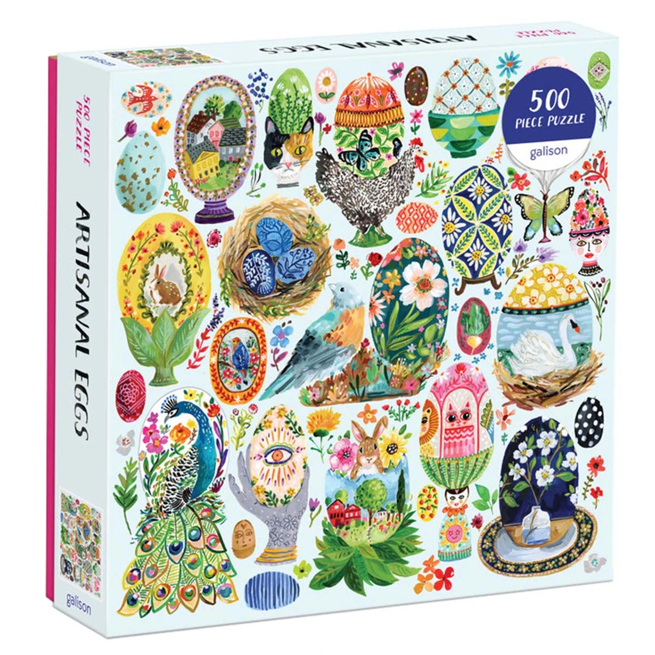 Galison Artisanal Eggs Jigsaw Puzzle 2 Galison Artisanal Eggs Jigsaw Puzzle - Image 2