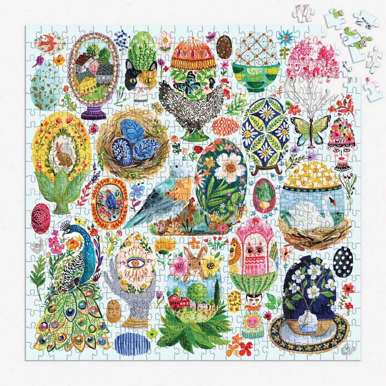 Galison Artisanal Eggs Jigsaw Puzzle 1 Galison Artisanal Eggs Jigsaw Puzzle