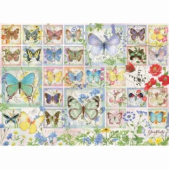 Cobble Hill Butterfly Tiles Jigsaw Puzzle