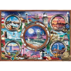 Cobble Hill Lighthouses Jigsaw Puzzle