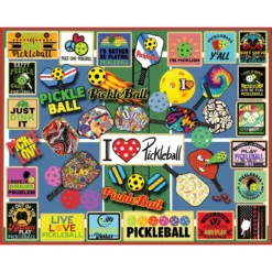 White Mountain Pickleball Jigsaw Puzzle