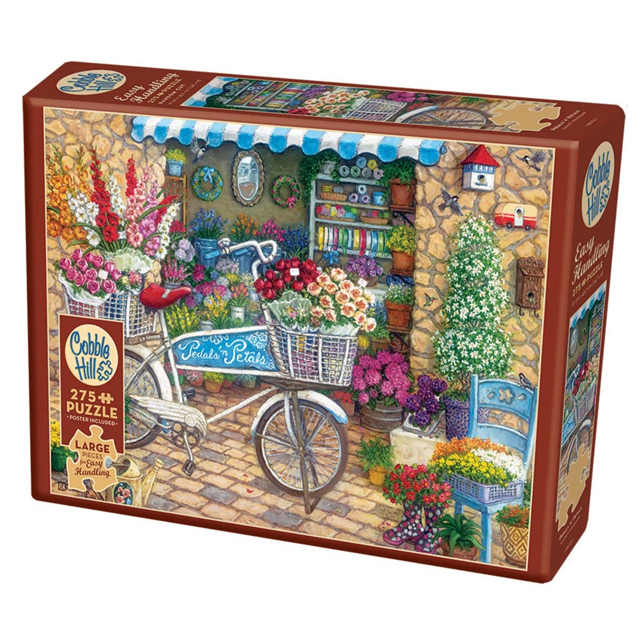 Cobble Hill Pedals & Petals Jigsaw Puzzle 2 Cobble Hill Pedals & Petals Jigsaw Puzzle - Image 2