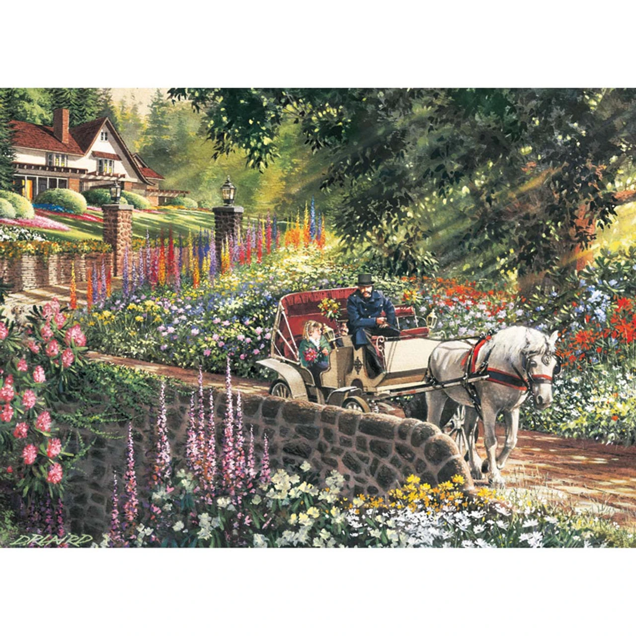Cobble Hill Carriage Ride Jigsaw Puzzle 1 Cobble Hill Carriage Ride Jigsaw Puzzle
