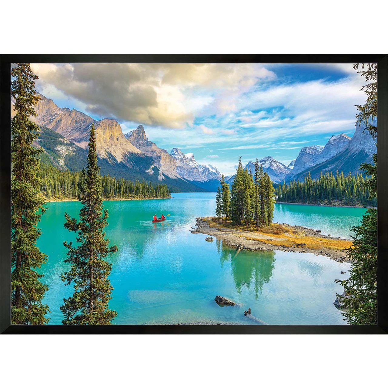 Eurographics Maligne Lake, Alberta Jigsaw Puzzle 2 Eurographics Maligne Lake, Alberta Jigsaw Puzzle - Image 2