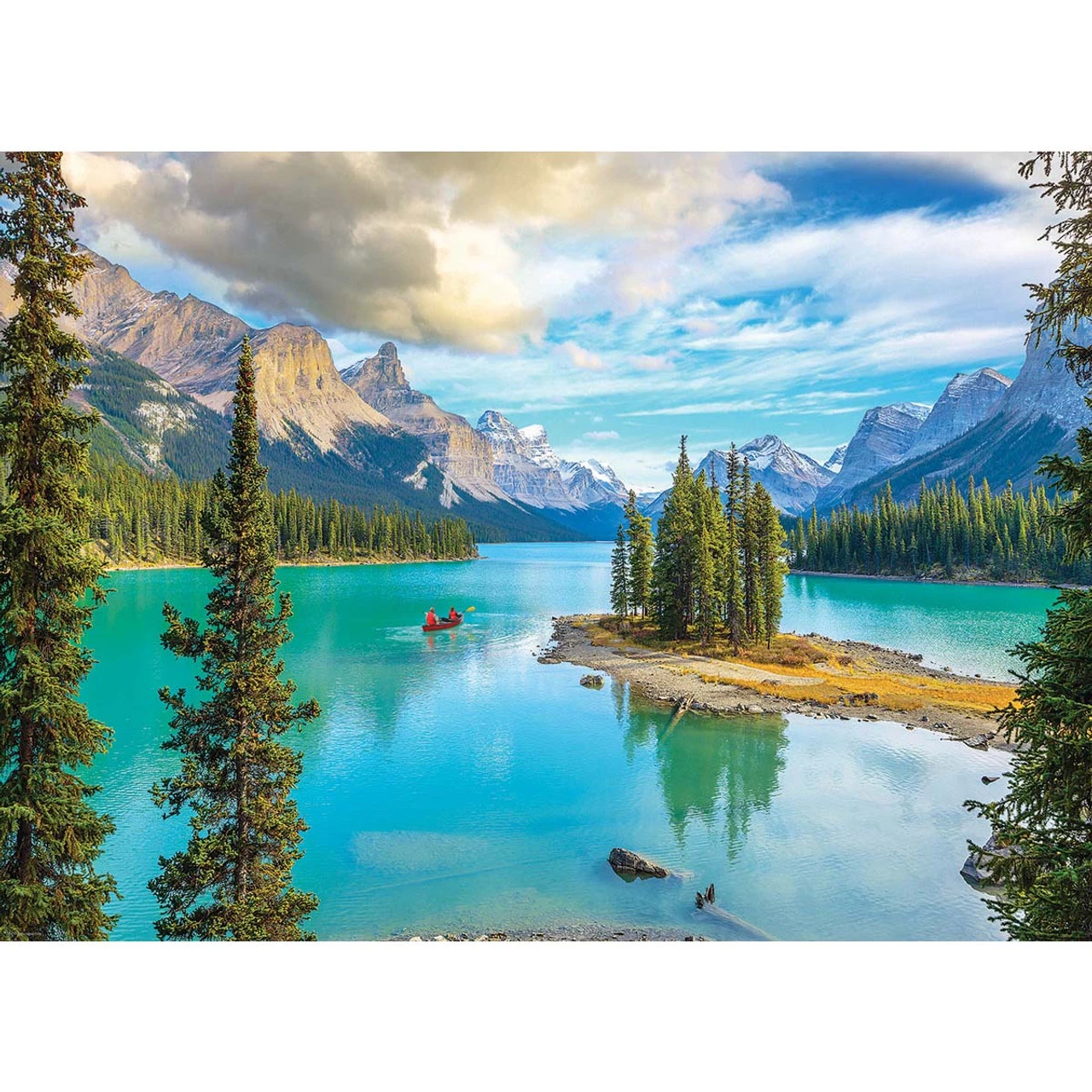 Eurographics Maligne Lake, Alberta Jigsaw Puzzle 1 Eurographics Maligne Lake, Alberta Jigsaw Puzzle