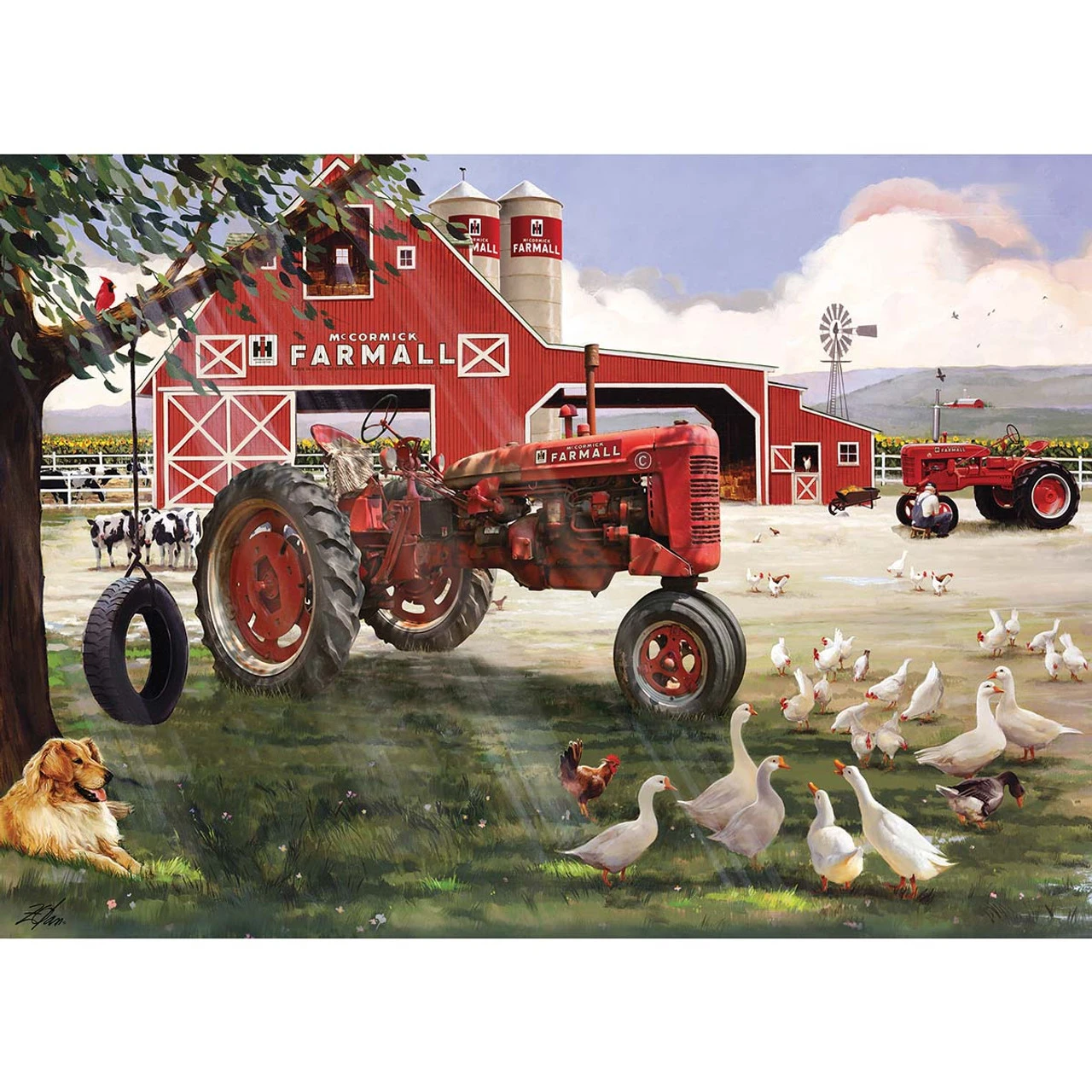 The Jigsaw Puzzle Factory Sunday Afternoon On The Farm Jigsaw Puzzle 1 The Jigsaw Puzzle Factory Sunday Afternoon On The Farm Jigsaw Puzzle