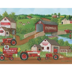 The Jigsaw Puzzle Factory Farmall 4 In 1 Puzzle Jigsaw Puzzle -Toy Store 477712 4 62211.1693455007