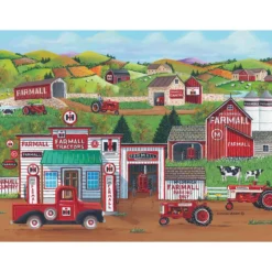 The Jigsaw Puzzle Factory Farmall 4 In 1 Puzzle Jigsaw Puzzle -Toy Store 477712 5 29718.1693455007