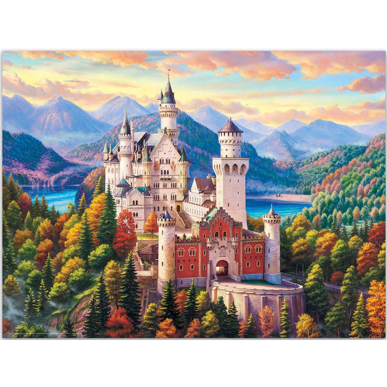 The Jigsaw Puzzle Factory Castle In The Mountains Jigsaw Puzzle 1 The Jigsaw Puzzle Factory Castle In The Mountains Jigsaw Puzzle