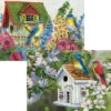 Eurographics 23 Cottage Lane & Country Cottage, Set Of 2 Jigsaw Puzzle