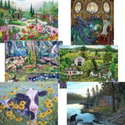 Puzzle Magic Exclusive Puzzle Bundle-1000 Piece Jigsaw Puzzle