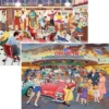 Karmin International Telling Dad & Drive In, Set Of 2 Jigsaw Puzzle
