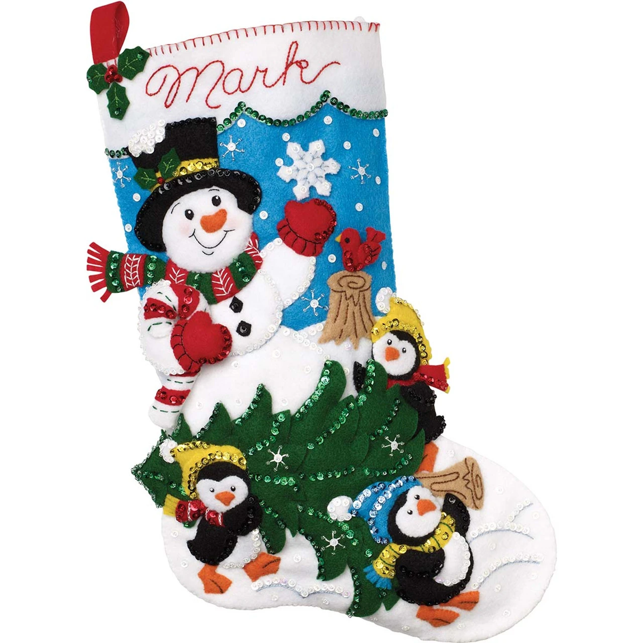 Bucilla The Perfect Tree Stocking Kit 1 Bucilla The Perfect Tree Stocking Kit