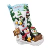 Bucilla Penguins At Play Stocking Kit