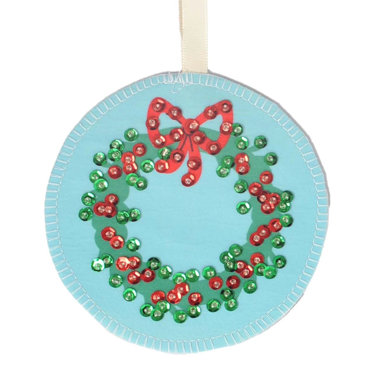 Herrschners Cute Santa Felt & Sequin Kit 3 Herrschners Cute Santa Felt & Sequin Kit - Image 3