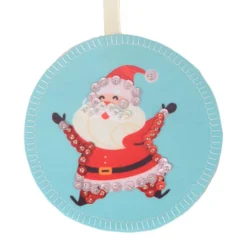 Herrschners Cute Santa Felt & Sequin Kit 7 Herrschners Cute Santa Felt & Sequin Kit -Toy Store 500311 4 30850.1693456969