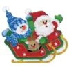Design Works Sleigh Ride Felt Wall Hanging Felt & Sequin Kit
