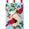 Bucilla Cardinal Birdhouse Felt & Sequin Kit