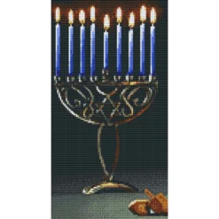 PixelHobby Hanukkah Mosaic Art Kit
