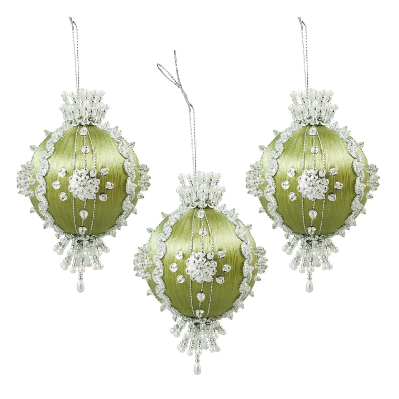 Herrschners Snowy Evergreen Ornament Kit 1 Herrschners Snowy Evergreen Ornament Kit