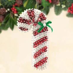 Sunrise Craft & Hobby Candy Cane Ornament Kit