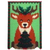 Herrschners Christmas Holly Reindeer Pony Bead Kit