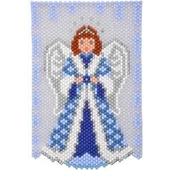 Herrschners Snowy Angel Pony Bead Kit