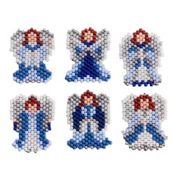 Herrschners Snowy Angels Pony Bead Kit