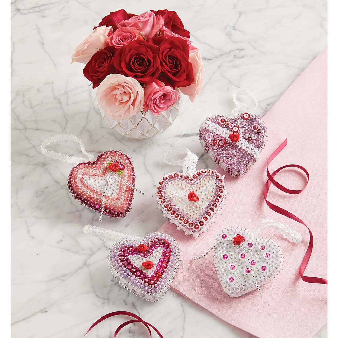 Herrschners Lovely Lace Ornament Kit 1 Herrschners Lovely Lace Ornament Kit