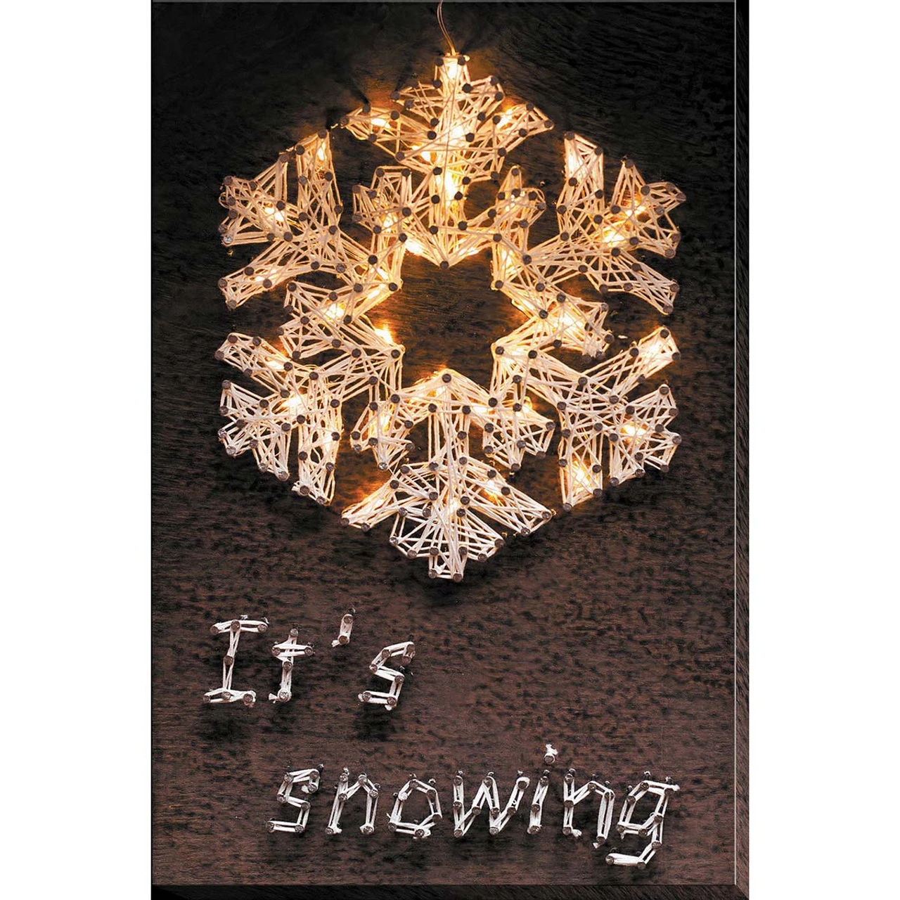 Abris Art Snowflake String Art Kit 1 Abris Art Snowflake String Art Kit